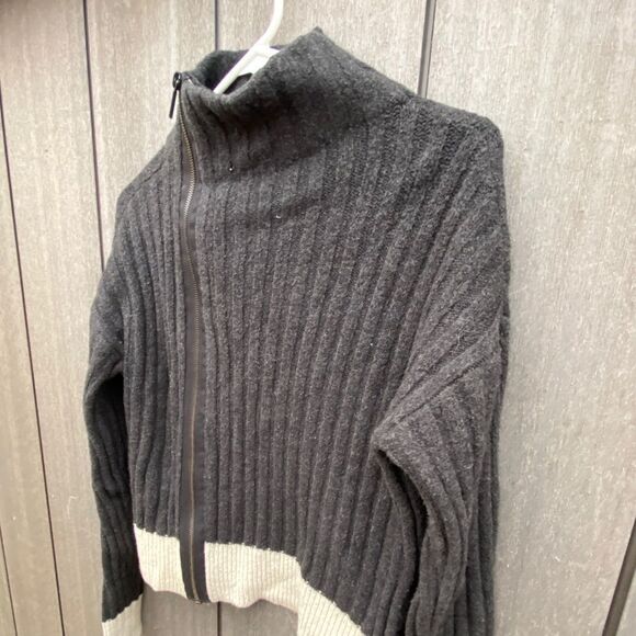 RACHEL Rachel Roy Zip Cardigan Sweater - Picture 4 of 9